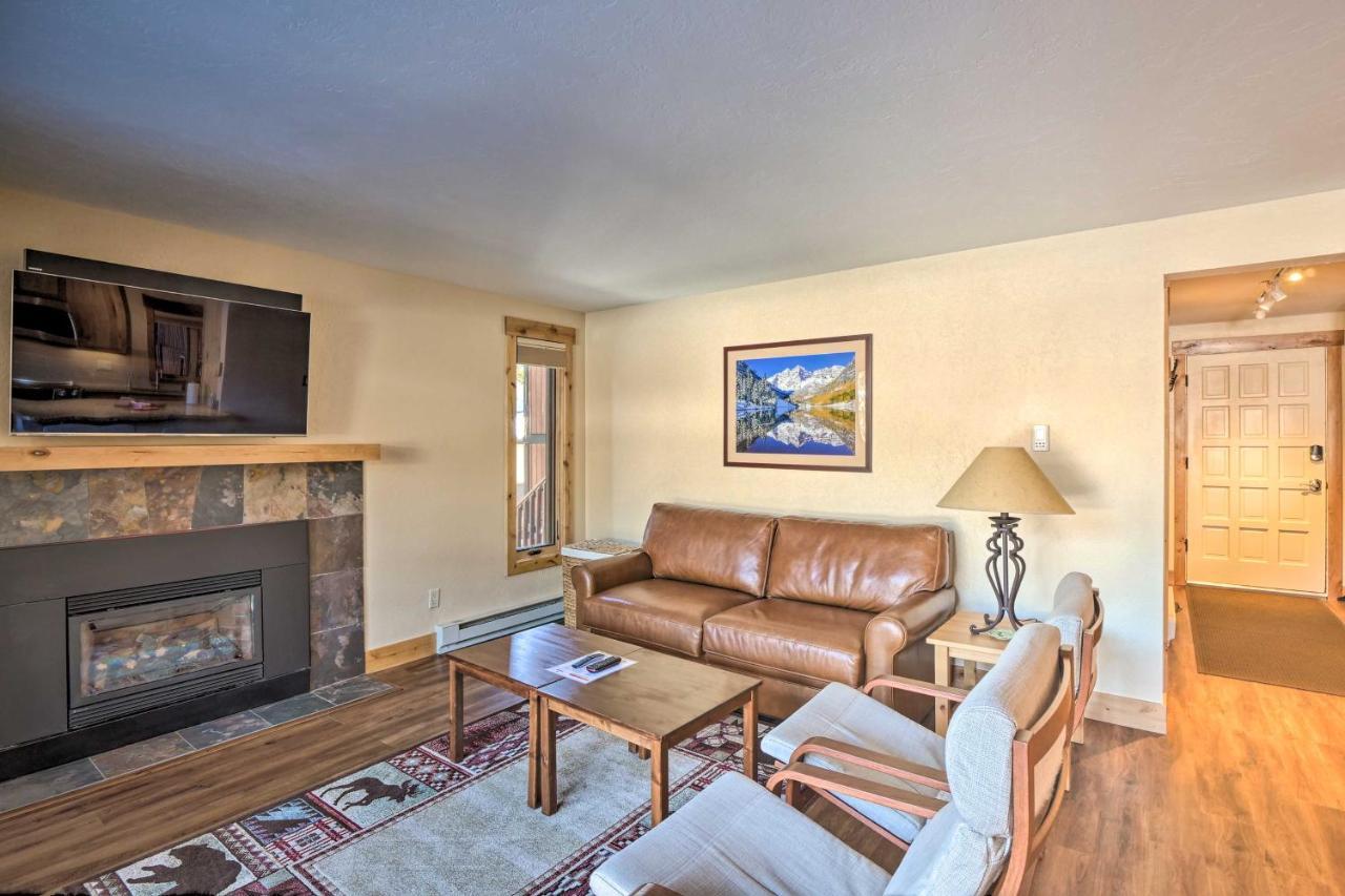 Ski-In Breck Condo Walk To Shops And Restaurants! Breckenridge Luaran gambar